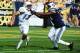 ATLANTA, GA - OCTOBER 27: Tevin Washington #13 of the Georgia Tech Yellow Jackets pressured by Ezekiel Ansah #47 of the BYU Cougars at Bobby Dodd Stadium on October 27, 2012 in Atlanta, Georgia. (Photo by Scott Cunningham/Getty Images)