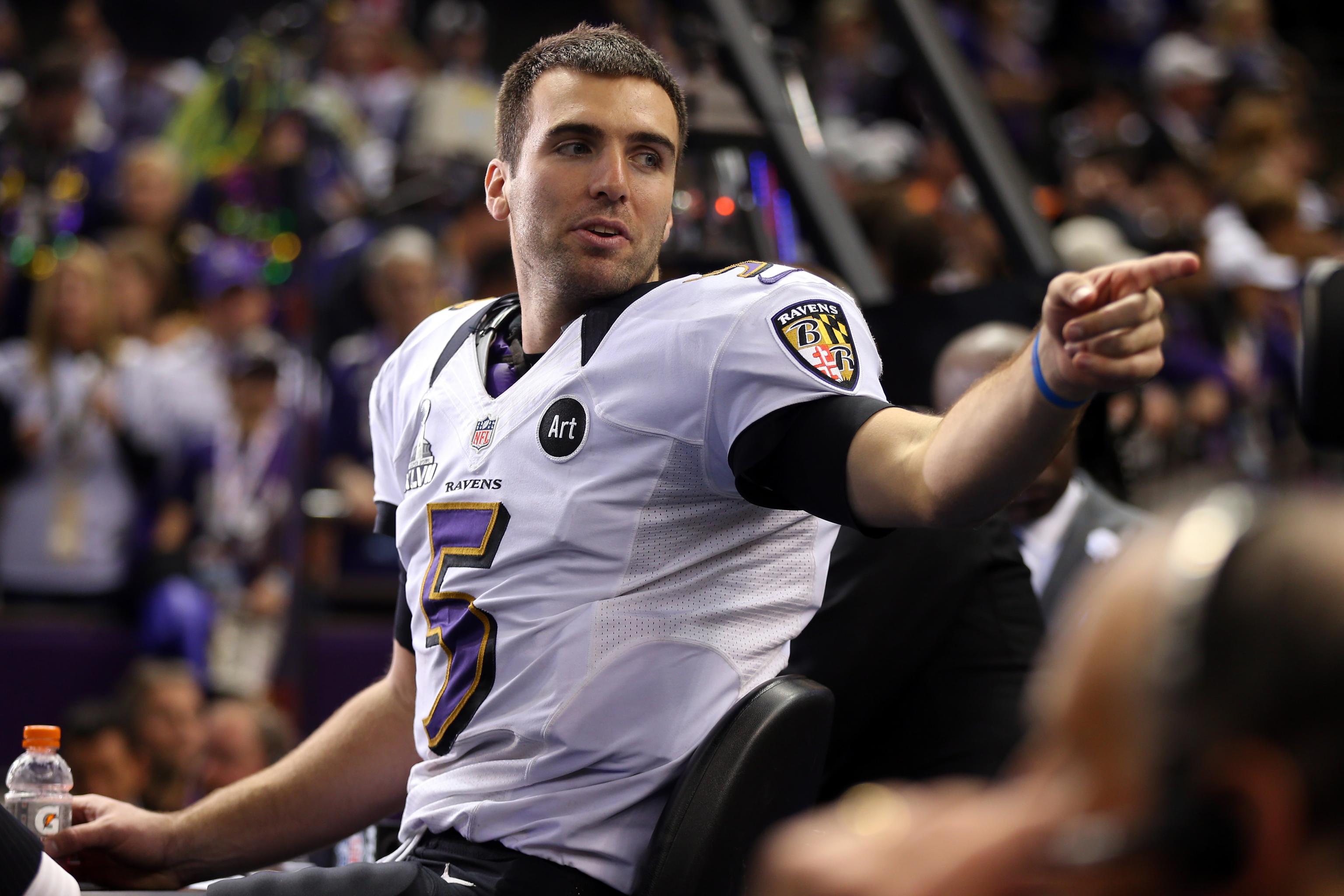 CBS catches Joe Flacco dropping f-bomb after Ravens beat 49ers in TV's  third highest-rated Super Bowl – New York Daily News