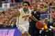GAINESVILLE, FL - JANUARY 19: Guard Mike Rosario #3 of the Florida Gators drives up court against the Missouri Tigers January 19, 2013 at Stephen C. O'Connell Center in Gainesville, Florida. The Gators won 83 - 52. (Photo by Al Messerschmidt/Getty Images)