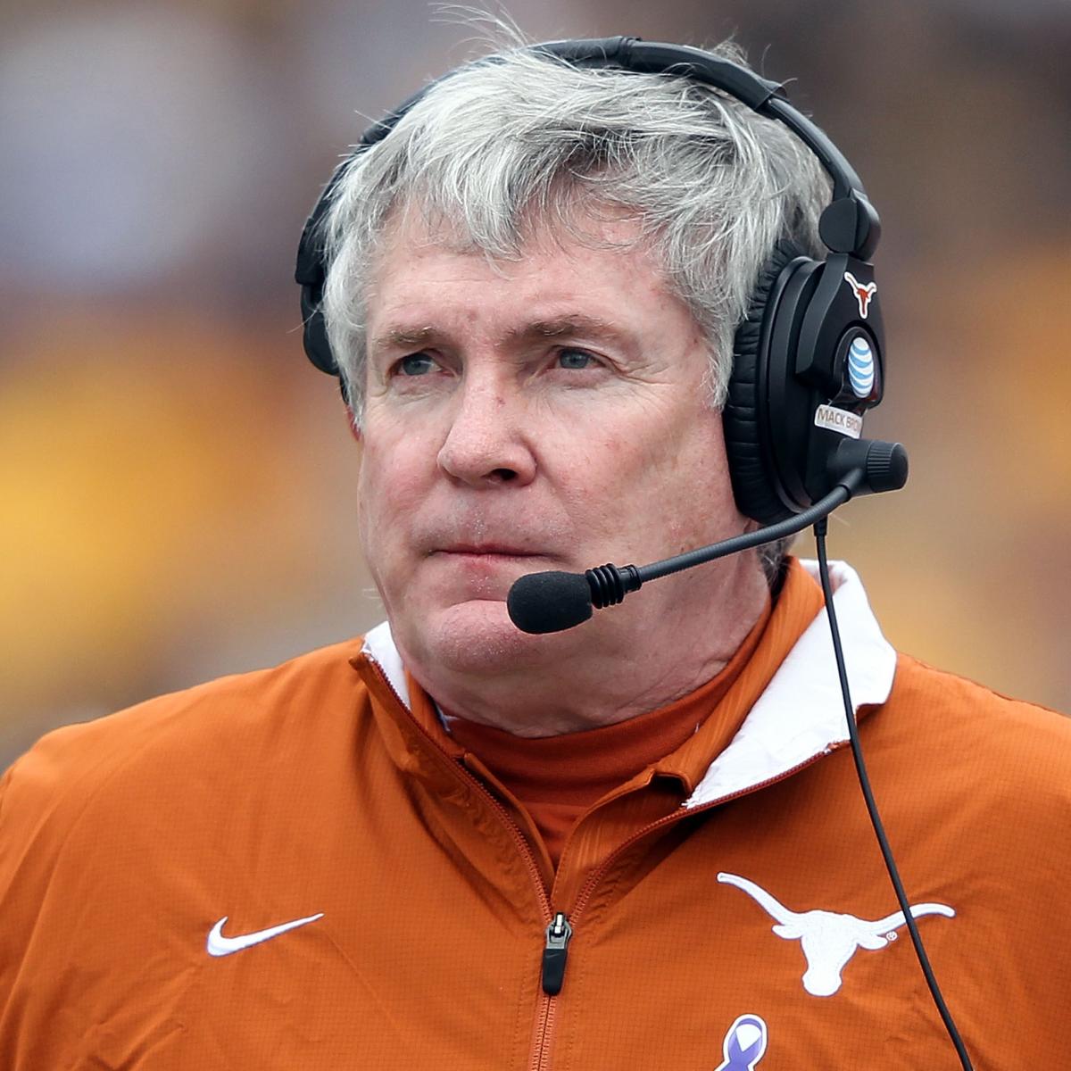 Texas Football 3 Commits Who Will Start in 2013 News, Scores