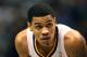 Oct 16, 2012; Indianapolis, IN, USA; Indiana Pacers forward Gerald Green (25) lines up along the foul line during a game against the Atlanta Hawks at Bankers Life Fieldhouse. Mandatory Credit: Brian Spurlock-USA TODAY Sports