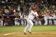 PHOENIX, AZ - OCTOBER 02: Aaron Hill #2 of the Arizona Diamondbacks celebrates after hitting a walk off three run home run against the Colorado Rockies during the ninth inning of the MLB game at Chase Field on October 2, 2012 in Phoenix, Arizona. The Diamondbacks defeated the Rockies 5-3. (Photo by Christian Petersen/Getty Images)