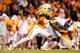 KNOXVILLE, TN - OCTOBER 20: Cordarrelle Patterson #84 of the Tennessee Volunteers rushes against the Alabama Crimson Tide at Neyland Stadium on October 20, 2012 in Knoxville, Tennessee. (Photo by Kevin C. Cox/Getty Images)