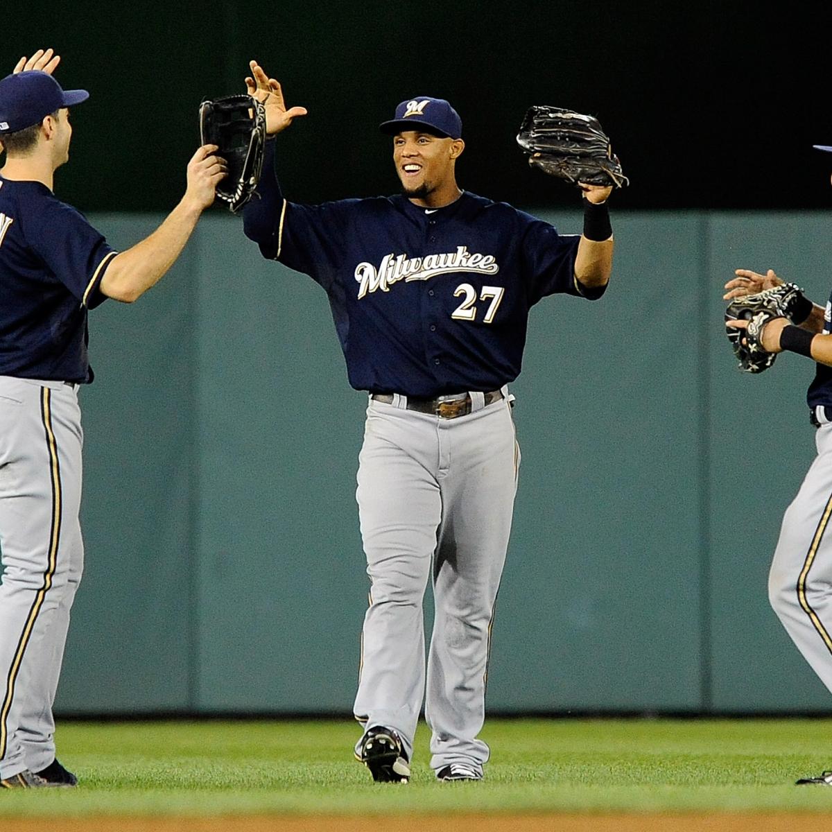 Carlos Gomez, Yovani Gallardo and Franciso Rodriguez added to