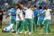 DURBAN, SOUTH AFRICA - FEBRUARY 06: Head coach, Stephen Keshi of Nigeria celebrating after his teams 4th goal during the 2013 African Cup of Nations Semi-Final match between Mali and Nigeria at Moses Mahbida Stadium on February 06, 2013 in Durban, South Africa. (Photo by Steve Haag/Getty Images)
