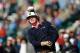 PEBBLE BEACH, CA - FEBRUARY 09: Brandt Snedeker watches his tee shot on the ninth hole during the third round of the AT&T Pebble Beach National Pro-Am at Pebble Beach Golf Links on February 9, 2013 in Pebble Beach, California. (Photo by Ezra Shaw/Getty Images)