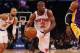 NEW YORK, NY - DECEMBER 13: Raymond Felton #2 of the New York Knicks dribbles the ball against the Los Angeles Lakers at Madison Square Garden on December 13, 2012 in New York City. NOTE TO USER: User expressly acknowledges and agrees that, by downloading and/or using this photograph, user is consenting to the terms and conditions of the Getty Images License Agreement. The Knicks defeated the Lakers 116-107. (Photo by Bruce Bennett/Getty Images)