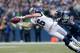 SEATTLE, WA - DECEMBER 30: Wide receiver Danny Amendola #16 of the St. Louis Rams makes a diving catch against cornerback Marcus Trufant #23 of the Seattle Seahawks at CenturyLink Field on December 30, 2012 in Seattle, Washington. (Photo by Otto Greule Jr/Getty Images)