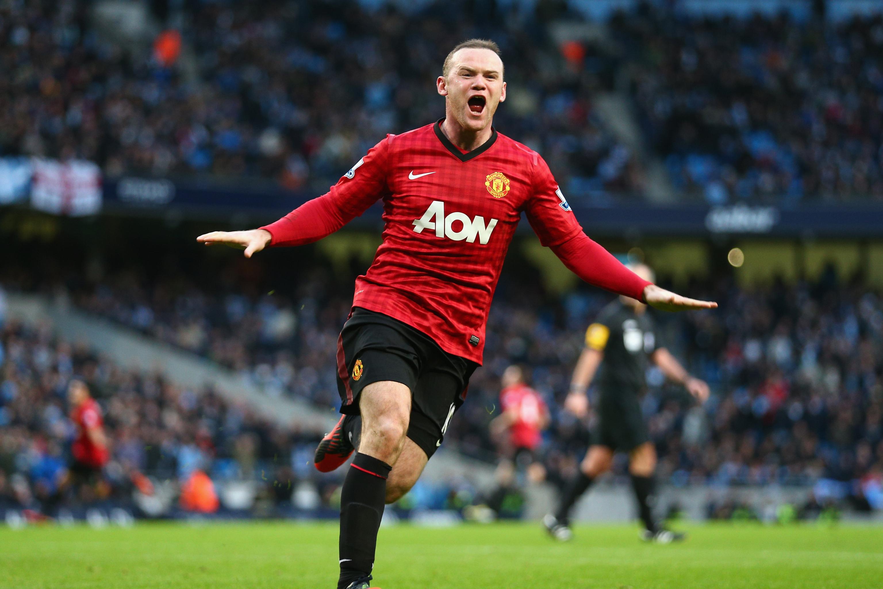 Wayne rooney manchester united hi-res stock photography and images