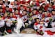 VANCOUVER, BC - FEBRUARY 28: Team Canada poses for a team photo with their gold medals after winning the ice hockey men's gold medal game between USA and Canada on day 17 of the Vancouver 2010 Winter Olympics at Canada Hockey Place on February 28, 2010 in Vancouver, Canada. Canada defeated USA 3-2 in overtime. (Photo by Jamie Squire/Getty Images)