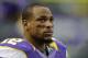 MINNEAPOLIS, MN - OCTOBER 21: Percy Harvin #12 of the Minnesota Vikings looks on during the game against the Arizona Cardinals on October 21, 2012 at Mall of America Field at the Hubert H. Humphrey Metrodome in Minneapolis, Minnesota. (Photo by Hannah Foslien/Getty Images)