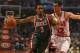 CHICAGO, IL - NOVEMBER 26: Brandon Jennings #3 of the Milwaukee Bucks drives against Kirk Hinrich #12 of the Chicago Bulls at the United Center on November 26, 2012 in Chicago, Illinois. The Bucks defeated the Bulls 93-92. NOTE TO USER: User expressly acknowledges and agrees that, by downloading and or using this photograph, User is consenting to the terms and conditions of the Getty Images License Agreement. (Photo by Jonathan Daniel/Getty Images)
