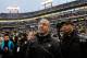 Dec 31, 2012; Nashville, TN, USA; Vanderbilt Commodores head coach James Franklin reacts after defeating the North Carolina State Wolfpack 38-24 in the Music City Bowl at LP Field. Mandatory Credit: Jim Brown-USA TODAY Sports