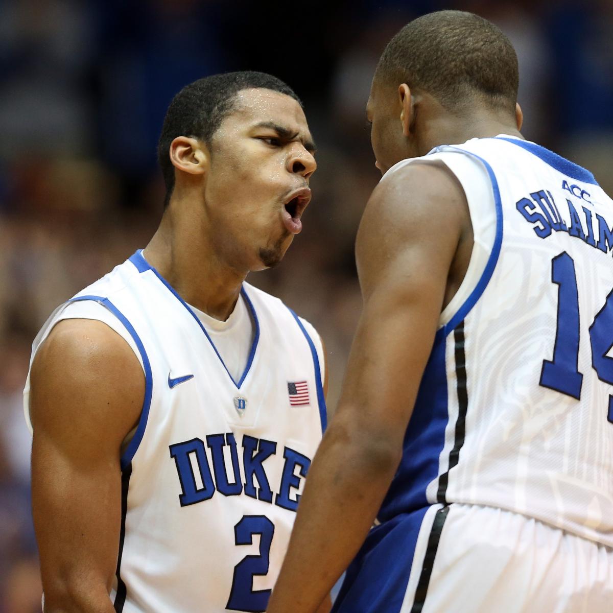 Duke Basketball on Path to No. 1 Seed in NCAA Tourney After Win over