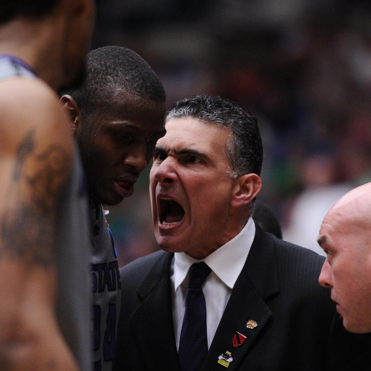 Ranking the 10 Most Fiery Coaches in NCAA Basketball News, Scores