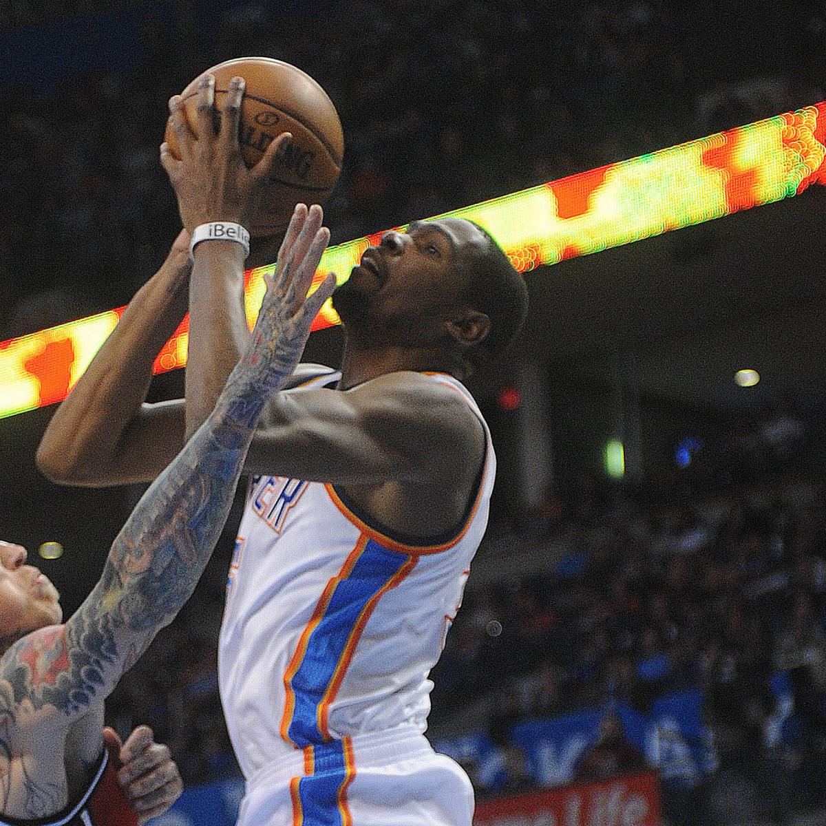 Kevin Durant Shows Toughness in 40Point Performance vs. Miami Heat