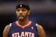 DALLAS, TX - FEBRUARY 11: Josh Smith #5 of the Atlanta Hawks at American Airlines Center on February 11, 2013 in Dallas, Texas. NOTE TO USER: User expressly acknowledges and agrees that, by downloading and or using this photograph, User is consenting to the terms and conditions of the Getty Images License Agreement. (Photo by Ronald Martinez/Getty Images)