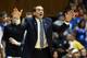 DURHAM, NC - FEBRUARY 13: Head coach Mike Krzyzewski of the Duke Blue Devils yells to his team during their game against the North Carolina Tar Heels at Cameron Indoor Stadium on February 13, 2013 in Durham, North Carolina. (Photo by Streeter Lecka/Getty Images)