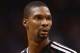 PHOENIX, AZ - NOVEMBER 17: Chris Bosh #1 of the Miami Heat warms up before the NBA game against the Phoenix Suns at US Airways Center on November 17, 2012 in Phoenix, Arizona. The Heat defeated the Suns 97-88. NOTE TO USER: User expressly acknowledges and agrees that, by downloading and or using this photograph, User is consenting to the terms and conditions of the Getty Images License Agreement. (Photo by Christian Petersen/Getty Images)
