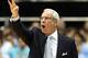 CHAPEL HILL, NC - DECEMBER 29: Head coach Roy Williams of the North Carolina Tar Heels yells to his team during their game against the UNLV Rebels at Dean Smith Center on December 29, 2012 in Chapel Hill, North Carolina. (Photo by Streeter Lecka/Getty Images)