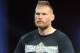 Jan 12, 2013; Oklahoma City, OK, USA; Josh Barnett enters the ring in his bout with Nandor Guelmino (not shown) in their Strikeforce MMA Heavyweight bout at the Chesapeake Energy Arena. Mandatory Credit: Mark D. Smith-USA TODAY Sports