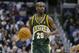 LOS ANGELES - JANUARY 7: Gary Payton #20 of the Seattle Sonics moves the ball upcourt during the game against the Los Angeles Lakers at Staples Center on January 7, 2003 in Los Angeles, California. The Lakers won 119-98. NOTE TO USER: User expressly acknowledges and agrees that, by downloading and or using this photograph, User is consenting to the terms and conditions of the Getty Images License Agreement. (Photo by Lisa Blumenfeld/Getty Images)
