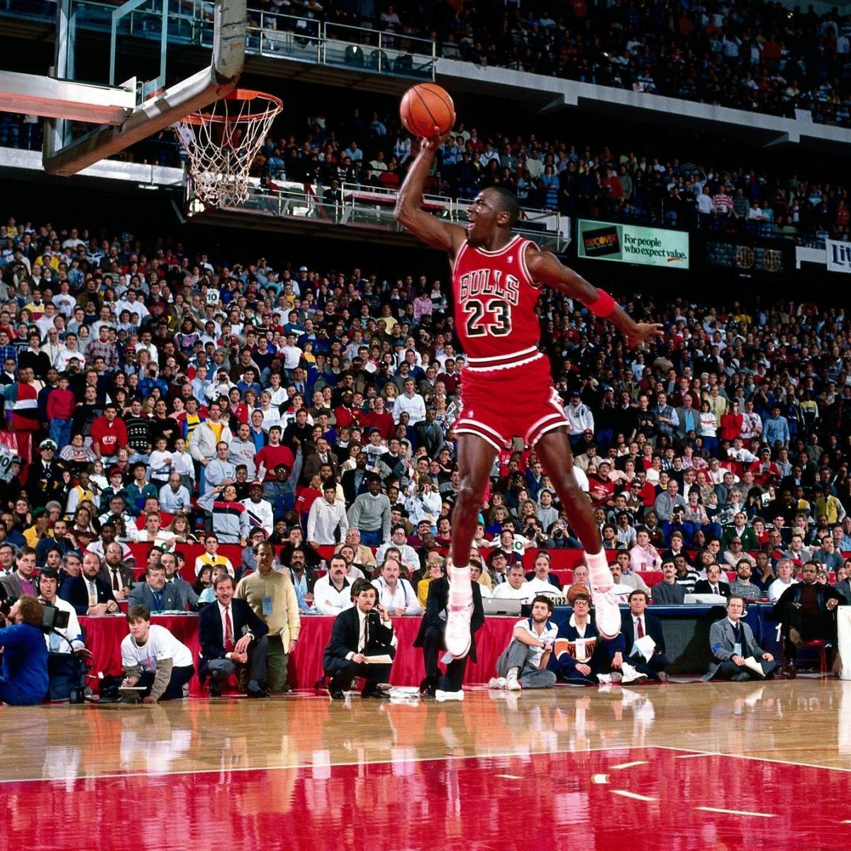 On this day in history, March 29, 1982, Michael Jordan hits