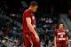 ATLANTA, GA - MARCH 08: Ryan Anderson #12 and Jordan Daniels #10 of the Boston College Eagles walk on court dejected against the North Carolina State Wolfpack during their first round game of 2012 ACC Men's Basketball Conferene Tournament at Philips Arena on March 8, 2012 in Atlanta, Georgia. (Photo by Kevin C. Cox/Getty Images)