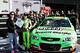 DAYTONA BEACH, FL - FEBRUARY 17: Danica Patrick, driver of the #10 GoDaddy.com Chevrolet, celebrates with Kris Redlinger of GoDaddy.com after winning the pole award for the NASCAR Sprint Cup Series Daytona 500 at Daytona International Speedway on February 17, 2013 in Daytona Beach, Florida. (Photo by Jerry Markland/Getty Images)