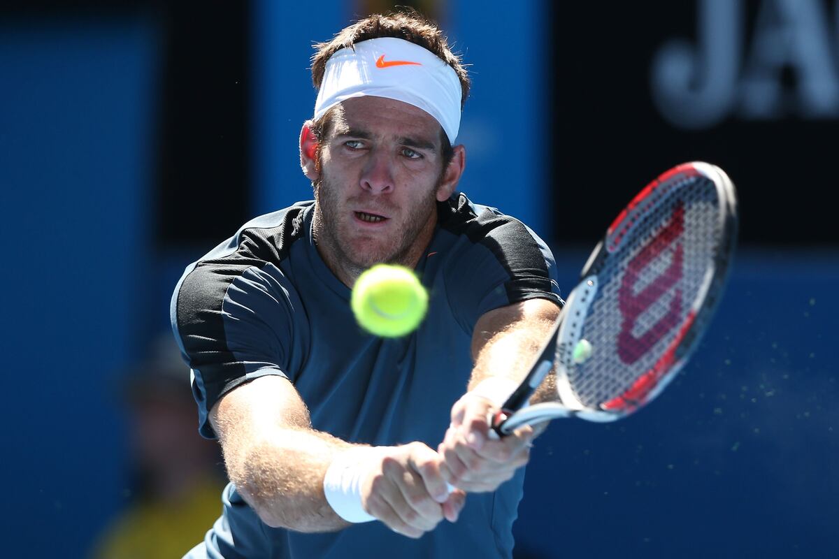 ABN AMRO World Tennis Tournament 2013 Juan Martin Del Potro Cruises in