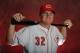 GOODYEAR, AZ - FEBRUARY 16: Jay Bruce #32 of the Cincinnati Reds poses during MLB photo day on February 16, 2013 at the Goodyear Ballpark in Goodyear, Arizona. (Photo by Rich Pilling/Getty Images)