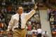 Head coach Barry Hinson of the Missouri State Bears shouts instructions during action against the Illinois State Redbirds in a Missouri Valley Conference game at Hammons Student Center in Springfield, Missouri on January 11, 2005. Missouri State won 70-54. (Photo by G. N. Lowrance/Getty Images)