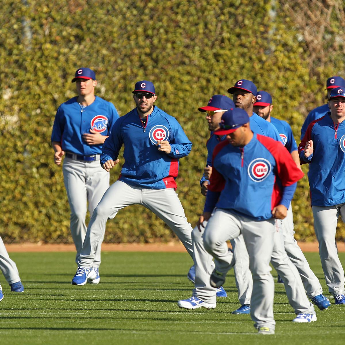 Chicago Cubs Final Projection for the Cubs' Opening Day 25Man Roster
