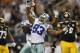 ARLINGTON, TX - DECEMBER 16: Anthony Spencer #93 of the Dallas Cowboys celebrates a sack against Ben Roethlisberger #7 of the Pittsburgh Steelers at Cowboys Stadium on December 16, 2012 in Arlington, Texas. (Photo by Ronald Martinez/Getty Images)
