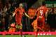 LIVERPOOL, ENGLAND - OCTOBER 25: Stewart Downing of Liverpool celebrates scoring the opening goal during the UEFA Europa League Group A match between Liverpool FC and FC Anzhi Makhachkala at Anfield on October 25, 2012 in Liverpool, England. (Photo by Clive Brunskill/Getty Images)