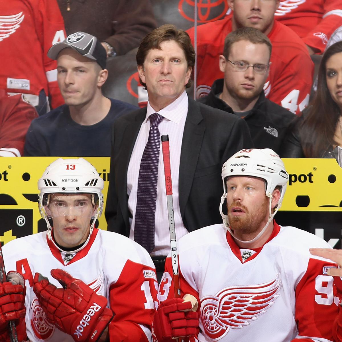 Detroit Red Wings Is Mike Babcock Really Coach Of The Year Worthy News Scores Highlights 