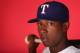 SURPRISE, AZ - FEBRUARY 20: Jurickson Profar #13 of the Texas Rangers poses for a portrait during spring training photo day at Surprise Stadium on February 20, 2013 in Surprise, Arizona. (Photo by Christian Petersen/Getty Images)