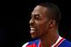 HOUSTON, TX - FEBRUARY 17: Dwight Howard #12 of the Los Angeles Lakers and the Western Conference reacts before the 2013 NBA All-Star game at the Toyota Center on February 17, 2013 in Houston, Texas. NOTE TO USER: User expressly acknowledges and agrees that, by downloading and or using this photograph, User is consenting to the terms and conditions of the Getty Images License Agreement. (Photo by Scott Halleran/Getty Images)