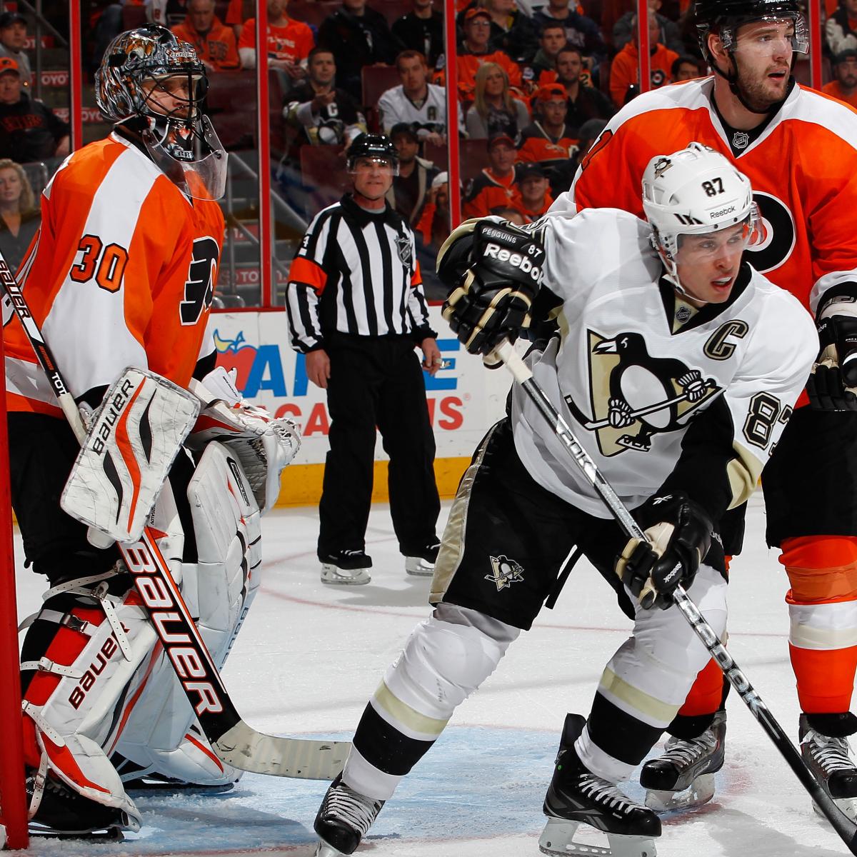 Philadelphia Flyers vs. Pittsburgh Penguins Live Score Updates and