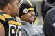 PITTSBURGH, PA - OCTOBER 28: Troy Polamalu #43 of the Pittsburgh Steelers looks on from the sideline against the Washington Redskins during the game on October 28, 2012 at Heinz Field in Pittsburgh, Pennsylvania. The Steelers defeated the Redskins 27-12. (Photo by Justin K. Aller/Getty Images)