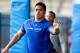 BRADENTON, FL - JANUARY 23: Linebacker Manti Te'o of the Notre Dame Fighting Irish works out at IMG Academy on January 23, 2013 in Bradenton, Florida. (Photo by J. Meric/Getty Images)