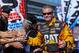 Nov 4, 2012; Fort Worth, TX, USA; Sprint Cup Series driver Jeff Burton (31) is introduced before the AAA Texas 500 at Texas Motor Speedway. Mandatory Credit: Jerome Miron-USA TODAY Sports