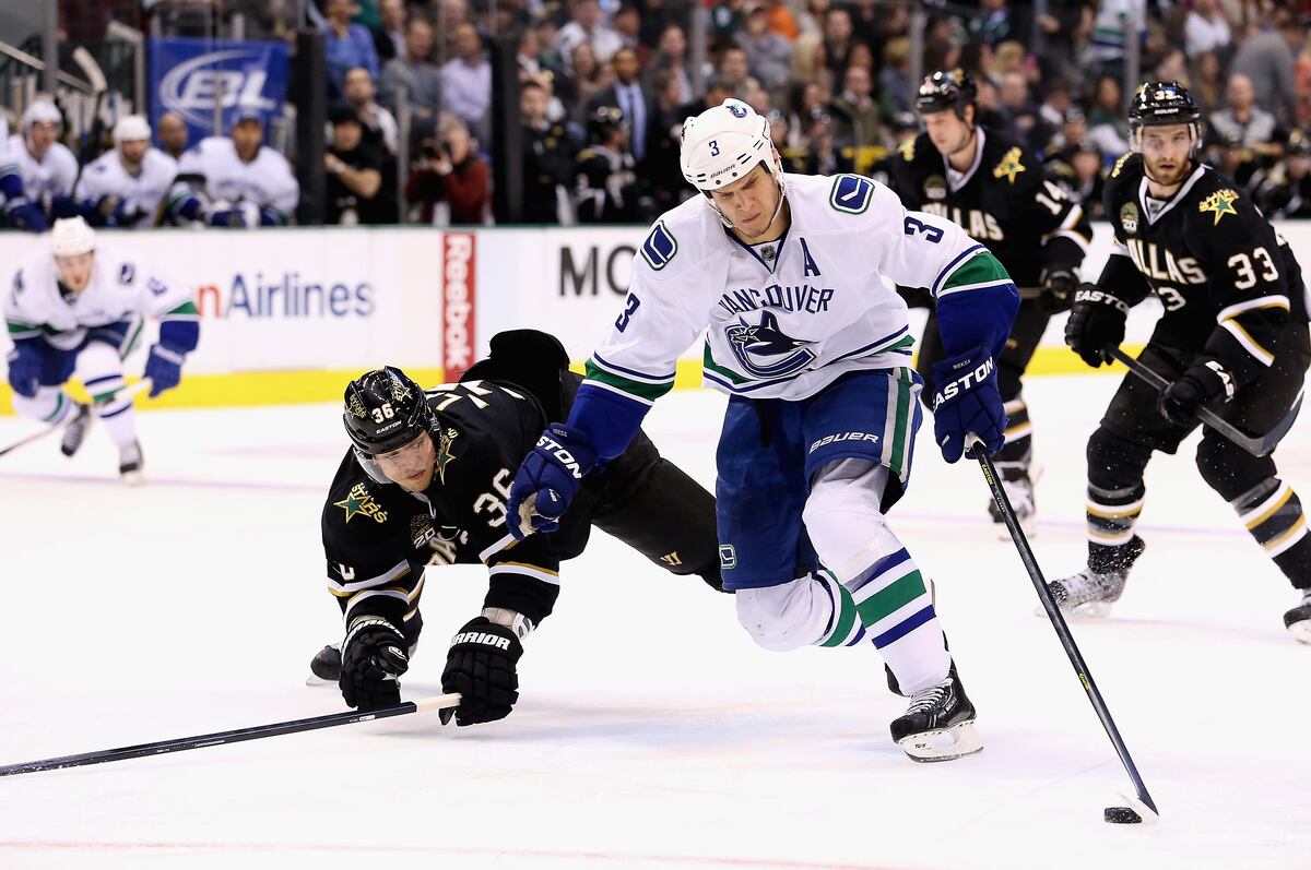 Vancouver Canucks' Blueline Depth Tested with Kevin Bieksa ...