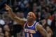 January 5, 2013; Orlando FL, USA; New York Knicks small forward Ronnie Brewer (11) points against the Orlando Magic during the second half at Amway Center. New York Knicks defeated the Orlando Magic 114-106. Mandatory Credit: Kim Klement-USA TODAY Sports