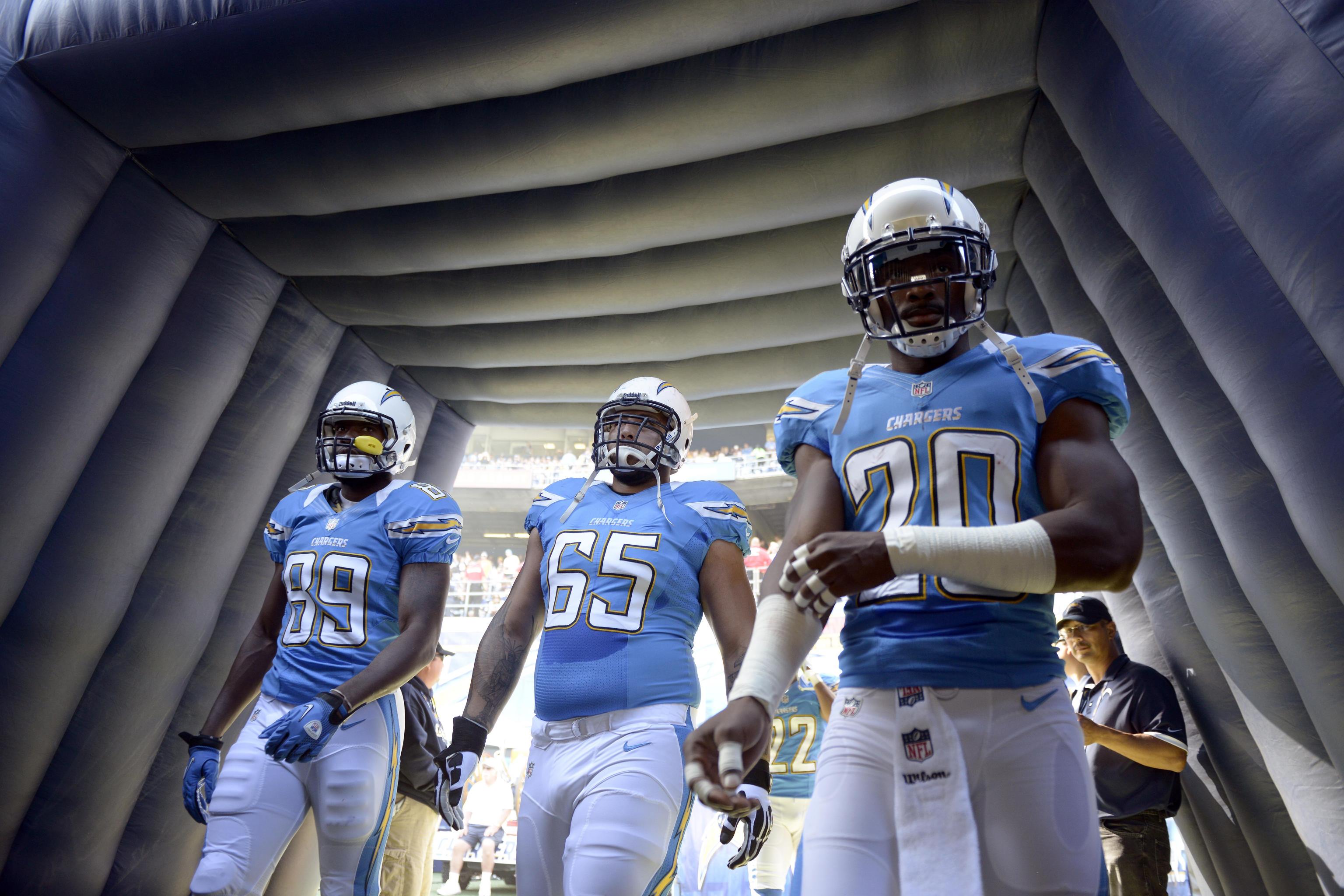 San Diego Chargers Uniform Remains Unchanged - Bolts From The Blue