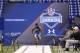 INDIANAPOLIS, IN - FEBRUARY 24: Tavon Austin of West Virginia runs the 40-yard dash during the 2013 NFL Combine at Lucas Oil Stadium on February 24, 2013 in Indianapolis, Indiana. (Photo by Joe Robbins/Getty Images)