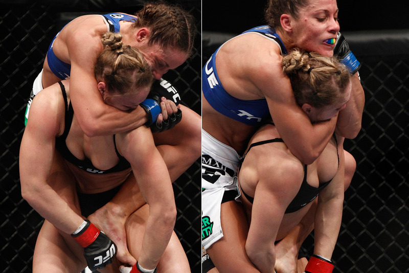 Ronda Rousey's Near Nip Slip Demands Dress Code for Female UFC Fighter...