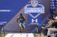 INDIANAPOLIS, IN - FEBRUARY 24: Tavon Austin of West Virginia runs the 40-yard dash during the 2013 NFL Combine at Lucas Oil Stadium on February 24, 2013 in Indianapolis, Indiana. (Photo by Joe Robbins/Getty Images)