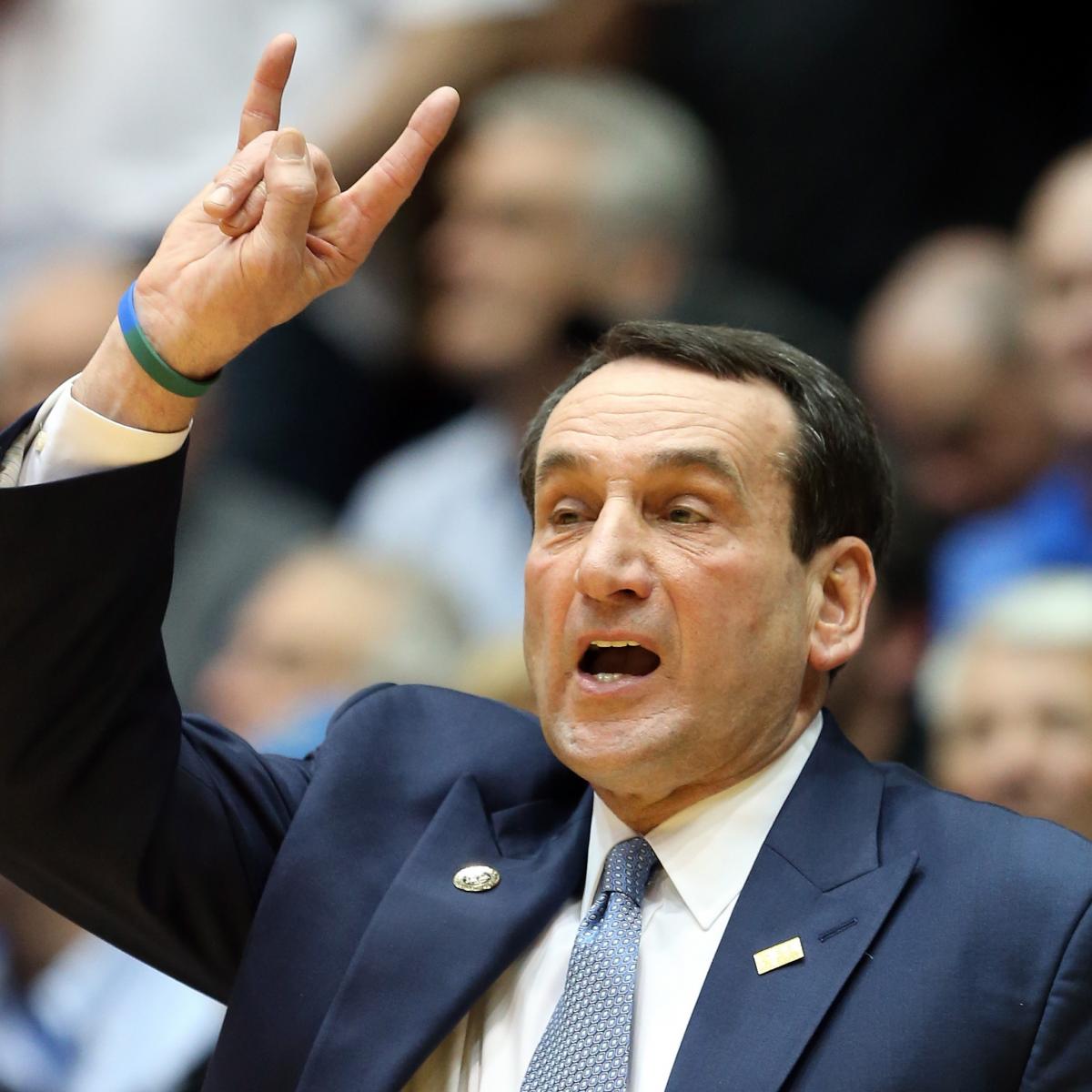 Duke Basketball Report Card Grades for Coach K on the 2013 Recruiting