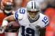 CINCINNATI, OH - DECEMBER 09: Miles Austin #19 of the Dallas Cowboys runs after a reception against the Cincinnati Bengals during the game at Paul Brown Stadium on December 9, 2012 in Cincinnati, Ohio. Dallas won 20-19. (Photo by Joe Robbins/Getty Images)